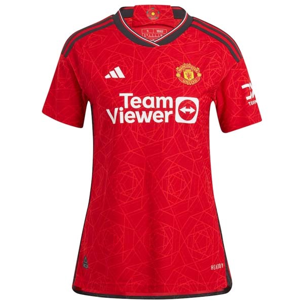 Camiseta Manchester United Primera equipo Mujer 2023-24